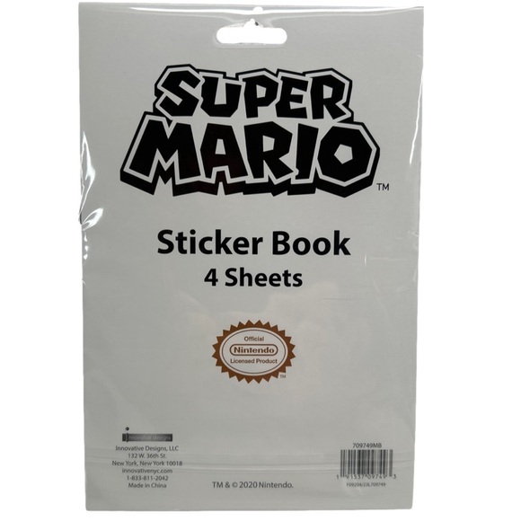 Nintendo Super Mario Kart Hot Wheels Collectible Mattel Car & Bonus Sticker Book - Picture 3 of 9